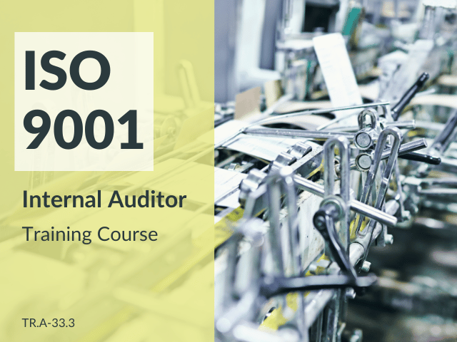 ISO 9001:2015 Internal Auditor